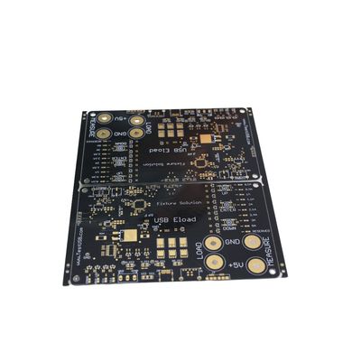 2 strati di prototipo di circuito elettronico a rotazione rapida HDI elettronica di consumo a doppio lato